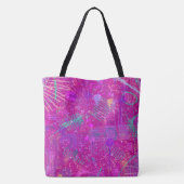 Abstrakte Kunst: Eine echte Persönlichkeit Tasche (Rückseite)