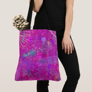 Abstrakte Kunst: Eine echte Persönlichkeit Tasche