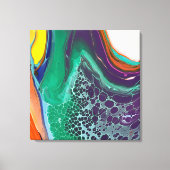 Abstrakte Kunst Einzigartige Leinwand (Vorderseite)