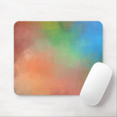 Abstrakte Kunst Elegante Farbenfrohe Vorlage Moder Mousepad (Mit Mouse)