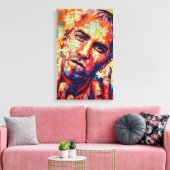 Abstrakte Kunst Eminem Leinwanddruck (Insitu (Wohnzimmer))