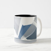 Abstrakte Kunst-Entwurfs-Tasse Zweifarbige Tasse (VorderseiteRechts)