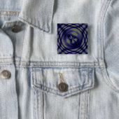 Abstrakte Kunst Fantasy Sterne Button (Beispiel)
