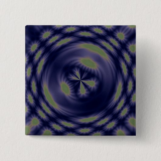 Abstrakte Kunst Fantasy Sterne Button (Vorderseite)