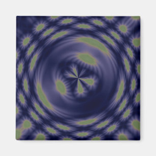 Abstrakte Kunst Fantasy Sterne Magnet