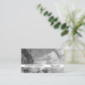 Abstrakte Kunst | Farben | Aquarell Visitenkarte (Stehend Vorderseite)