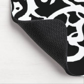 abstrakte Kunst "Fisch" Mousepad (Ecke)