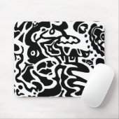 abstrakte Kunst "Fisch" Mousepad (Mit Mouse)