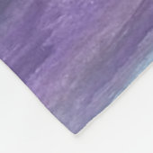 Abstrakte Kunst Fleecedecke (Ecke)