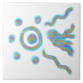 Abstrakte Kunst Fliese (Vorderseite)