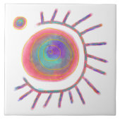 Abstrakte Kunst Fliese (Vorderseite)