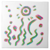 Abstrakte Kunst Fliese (Vorderseite)
