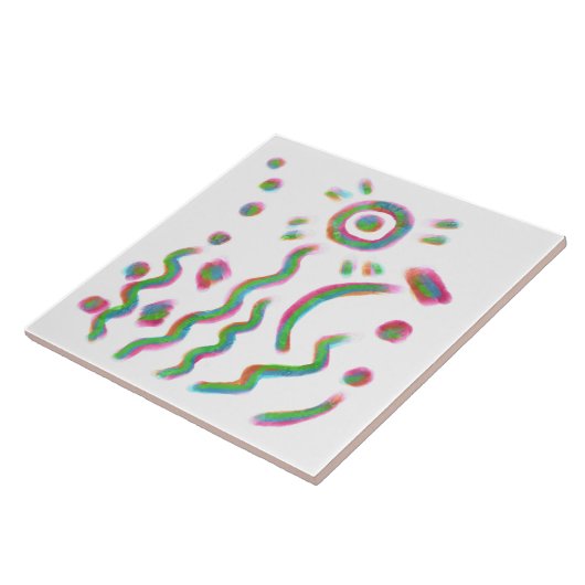 Abstrakte Kunst Fliese (Seite)