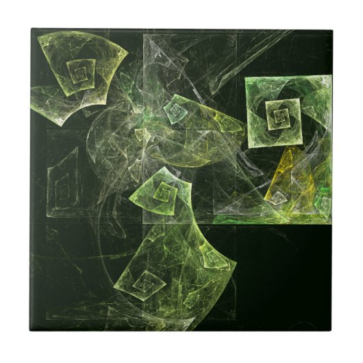 Abstrakte Kunst-Fliese Fliese (Vorderseite)