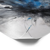 Abstrakte Kunst Fotodruck (Ecke)