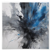 Abstrakte Kunst Fotodruck (Vorne)