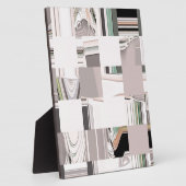 Abstrakte Kunst Fotoplatte (Seite)
