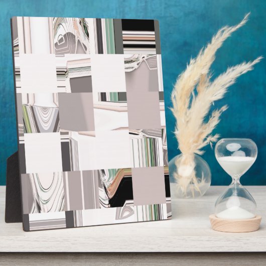 Abstrakte Kunst Fotoplatte (Seite)