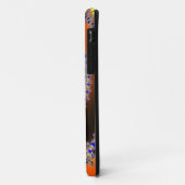 Abstrakte KUNST - Fraktal Spiralblau Case-Mate iPhone Hülle (Hinten/Links)