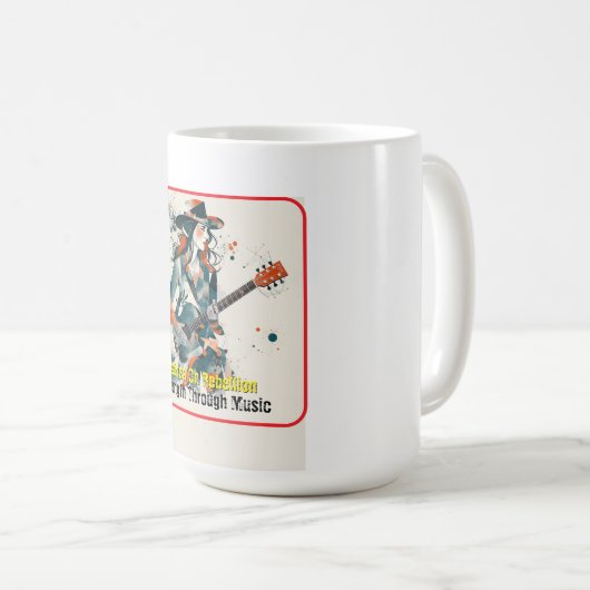 Abstrakte Kunst Frauen Kaffeetasse (VorderseiteRechts)