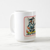 Abstrakte Kunst Frauen Kaffeetasse (Vorderseite Links)