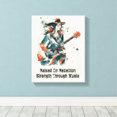 Abstrakte Kunst  Frauen Leinwanddruck (Insitu (Holzboden))