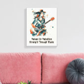 Abstrakte Kunst  Frauen Leinwanddruck (Insitu (Wohnzimmer))