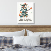 Abstrakte Kunst  Frauen Leinwanddruck (Insitu (Schlafzimmer))