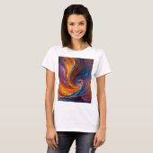 Abstrakte Kunst Frauen-T - Shirt (Vorne ganz)