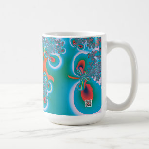 Abstrakte Kunst Frühlingsgarten Kaffeetasse