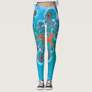 Abstrakte Kunst Frühlingsgarten Leggings