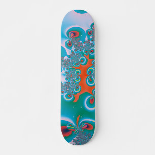 Abstrakte Kunst Frühlingsgarten Skateboard