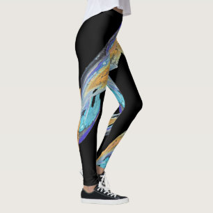Abstrakte Kunst für einzigartige Leggings