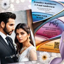 Abstrakte Kunst für immer nach Hochzeiten Foto