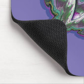 Abstrakte Kunst - gemischte Medien Mousepad (Ecke)