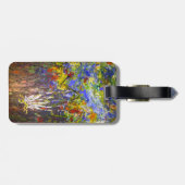 Abstrakte Kunst Gepäckanhänger (Rückseite horizontal)