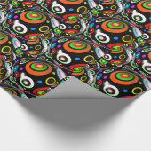 Abstrakte Kunst Geschenkpapier (Ecke)