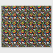 Abstrakte Kunst Geschenkpapier (Flach)