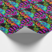 Abstrakte Kunst Geschenkpapier (Ecke)