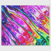 Abstrakte Kunst Geschenkpapier (Flach)