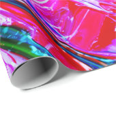 Abstrakte Kunst Geschenkpapier (Rolleneckpunkt)