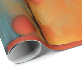 Abstrakte Kunst Geschenkpapier (Rolleneckpunkt)