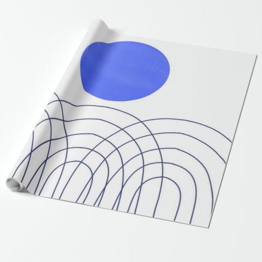 abstrakte Kunst Geschenkpapier (Ungerollt)