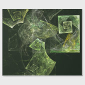 Abstrakte Kunst Geschenkpapier (Flach)