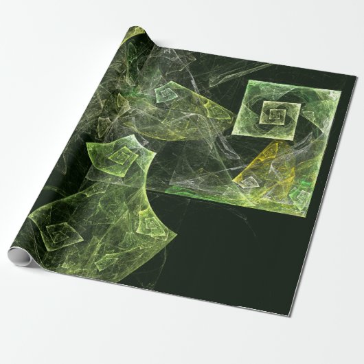Abstrakte Kunst Geschenkpapier (Ungerollt)