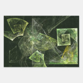 Abstrakte Kunst Geschenkpapier Set (Vorderseite)
