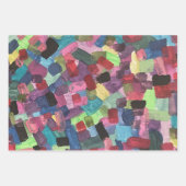 Abstrakte Kunst Geschenkpapier Set (Vorderseite)