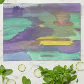 Abstrakte Kunst  Geschirrtuch (Gefaltet)