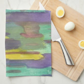 Abstrakte Kunst  Geschirrtuch (Viertel Falte)