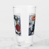 Abstrakte Kunst Glas (Rechts)